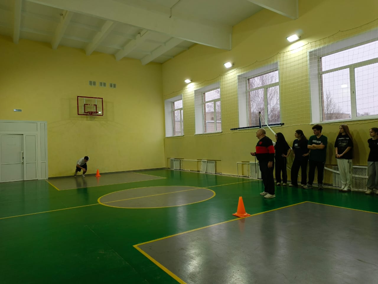 Результаты массовых соревнований среди студентов 1 курса по челночному бегу 3 х 10 м