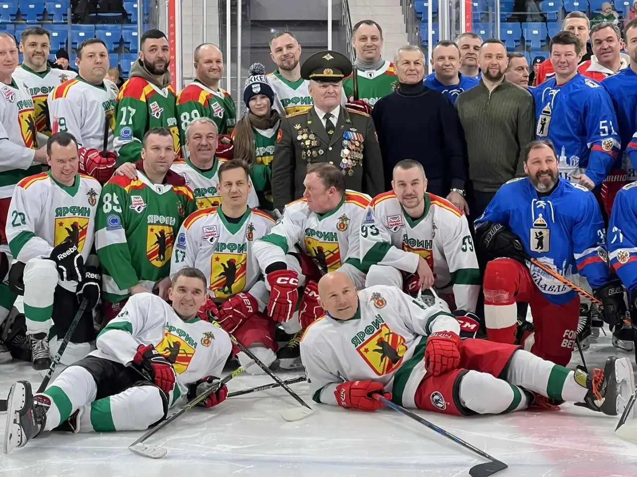 Спорт и память: военные финансисты Ярославля и Москвы почтили память Алексея Рудницкого хоккейным турниром