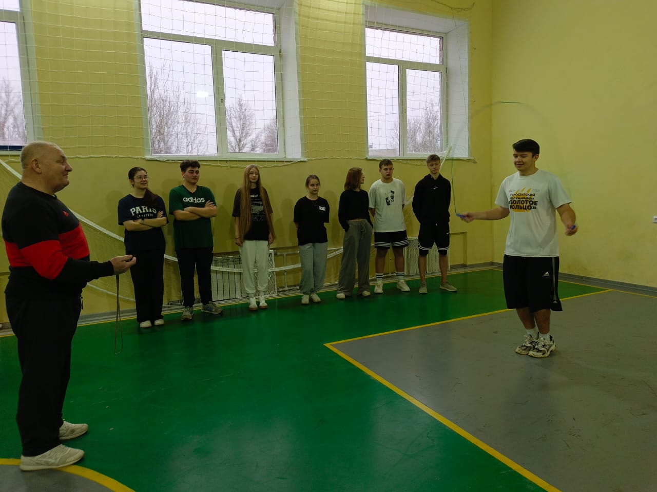 Результаты соревнований среди первокурсников по прыжкам на скакалке